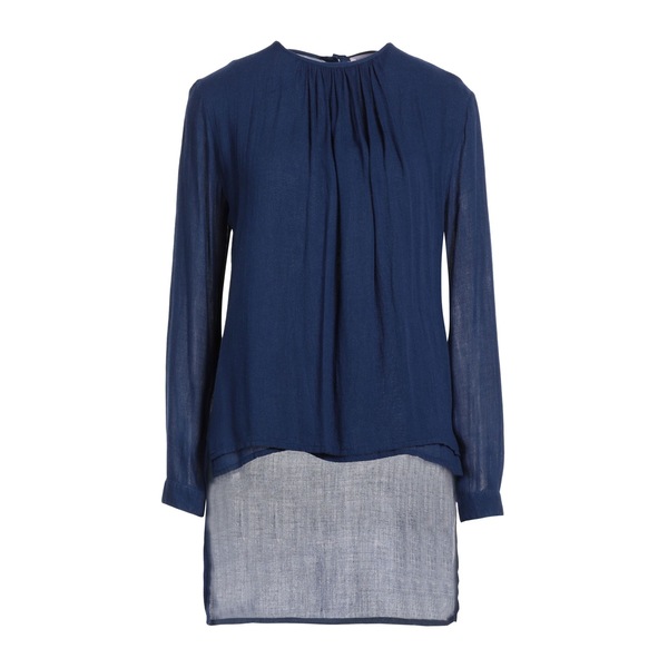 【送料無料】 ロッソピューロ レディース Tシャツ トップス Tops Blue