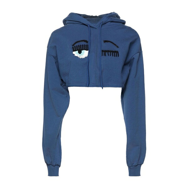 【送料無料】 シアラフェラーニ レディース パーカー・スウェットシャツ アウター Sweatshirts Blue 27,160円