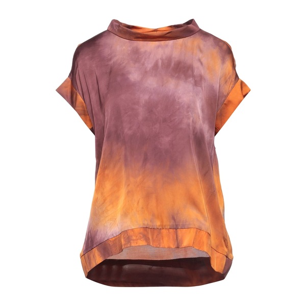 【送料無料】 ロッソピューロ レディース Tシャツ トップス Tops Orange