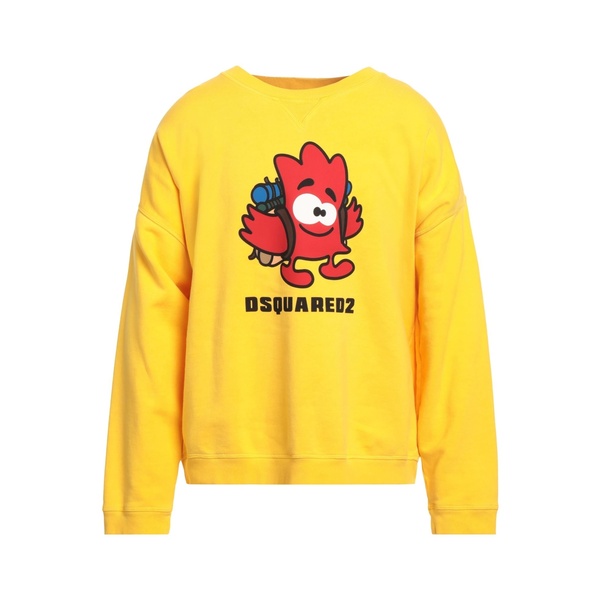【送料無料】 ディースクエアード レディース パーカー・スウェットシャツ アウター Sweatshirts Yellow｜asty