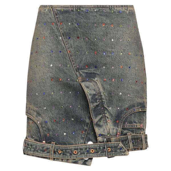 【送料無料】 マーティン・ローズ レディース スカート ボトムス Mini skirts Blue