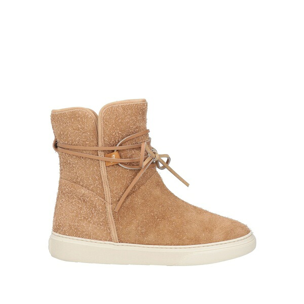 【送料無料】 ホーガン レディース ブーツ シューズ Ankle boots Beige