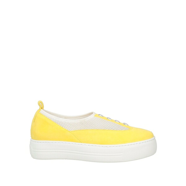 【送料無料】 マニアマニア レディース スニーカー シューズ Sneakers Yellow