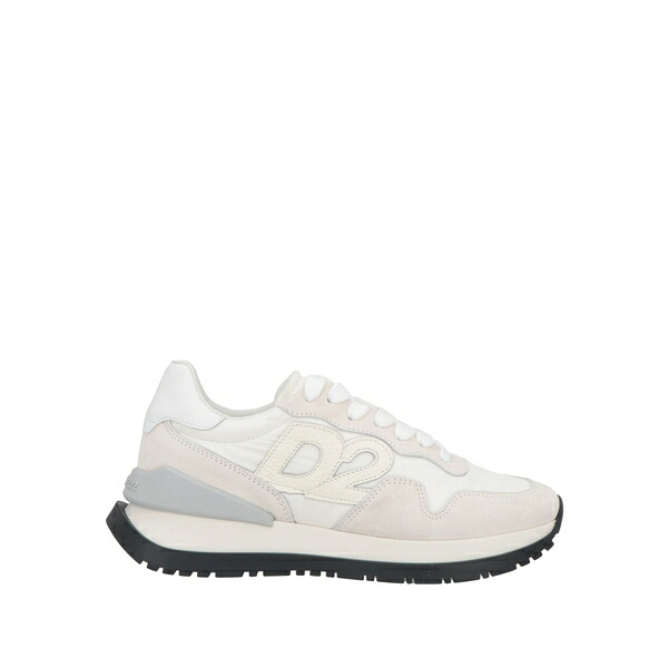 【送料無料】 ディースクエアード レディース スニーカー シューズ Sneakers White|asty