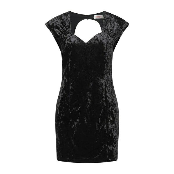 【貨物輸送無料】 コンタット レディース 衣装 トップス Mini dresses Black
