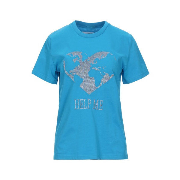 【送料無料】 アルベルタ フェレッティ レディース Tシャツ トップス T-shirts Azure
