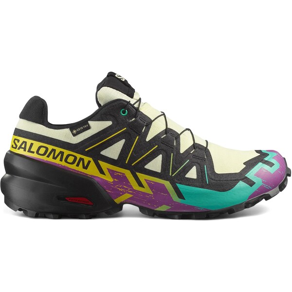 Salomon サロモン メンズ スニーカー  【Salomon Speedcross 6 Gore-Tex Transparent Yellow Waterfall】  大いさ US_12.5(30.5珊) Transparent Yellow/Black/Waterfall メンズ靴-靴-スニーカー
