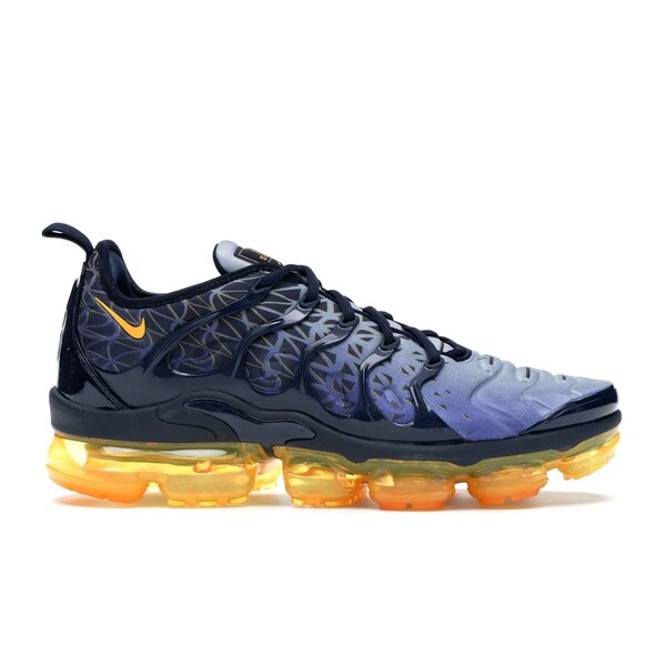 Nike ナイキ メンズ スニーカー  【Nike Air VaporMax Plus Geometric Obsidian Laser Orange】  大いさ US_6.5(24.5糎) Obsidian/Laser Orange-Indigo Storm スニーカー-メンズ靴