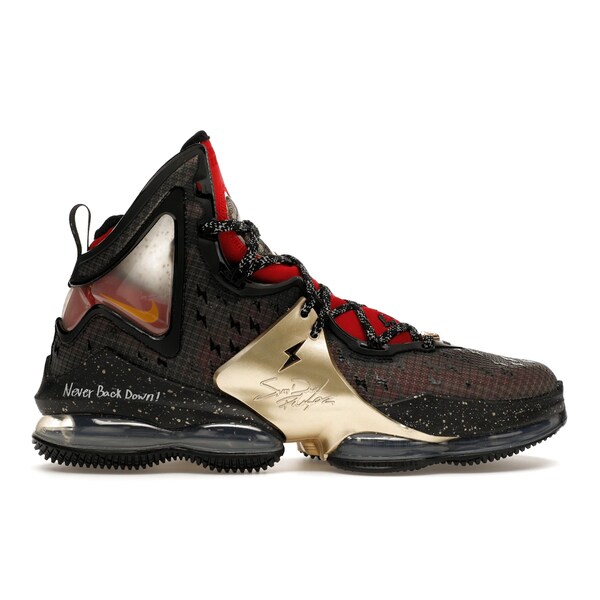 Nike ナイキ メンズ スニーカー 【Nike LeBron 19 Doernbecher Sam David】 サイズ US_10.5(28.5cm) Black/Gold/Red｜asty