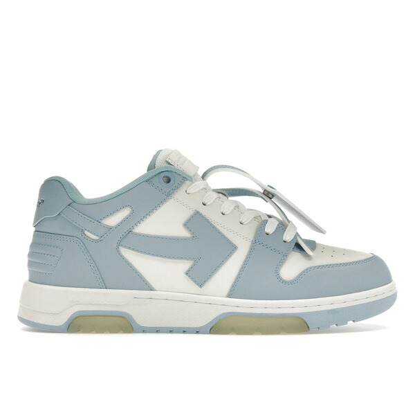 OFF-WHITE オフホワイト メンズ スニーカー  【Off-White Out Of Office Calf Leather White Baby Blue】  サイズ US_6(24.0cm) White/Baby Blue
