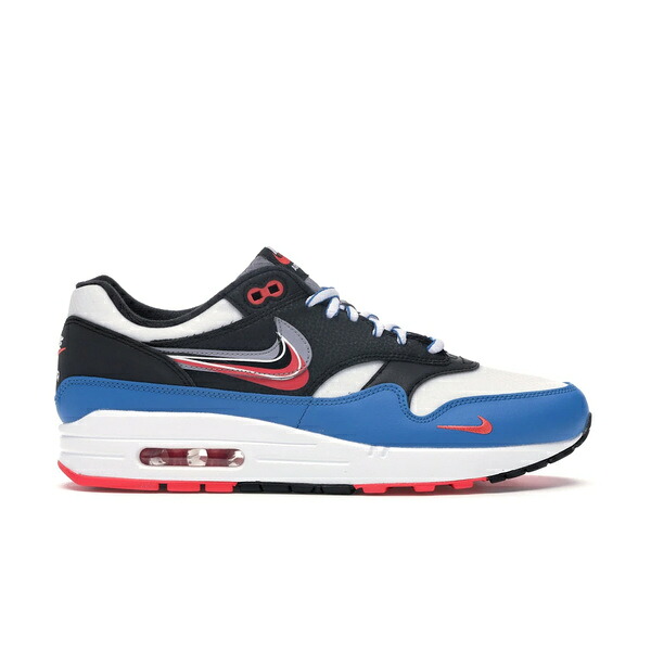 Nike ナイキ メンズ スニーカー  【Nike Air Max 1 Time Capsule Pack】  大いさ US_10.5(28.5糎) Black/Cement Grey-Imperial Blue スニーカー-メンズ靴-靴