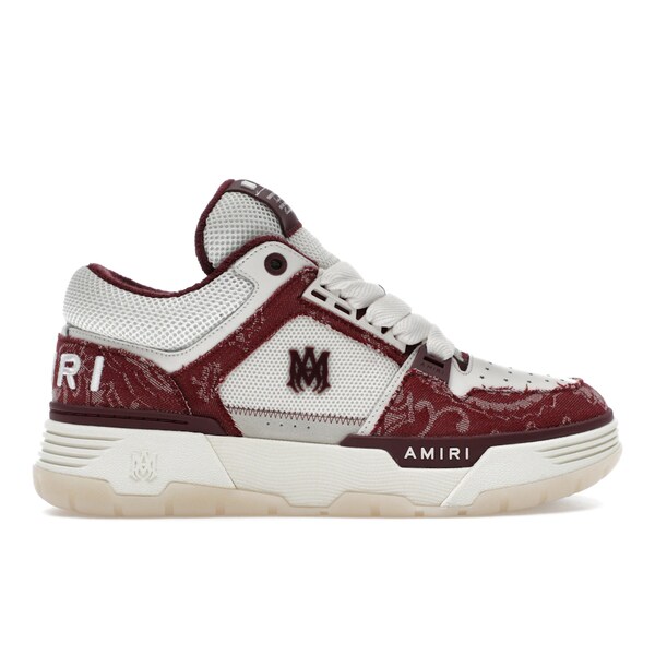 AMIRI アミリ メンズ スニーカー  【AMIRI MA-1 Bandana Denim Burgundy】  サイズ US_8(26.0cm) Burgundy