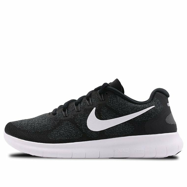 Nike ナイキ レディース スニーカー  【(WMNS) Nike Free RN 2017 \u0027Black Dark Grey\u0027 880840-001】  大きさ US_7(24.0糎)