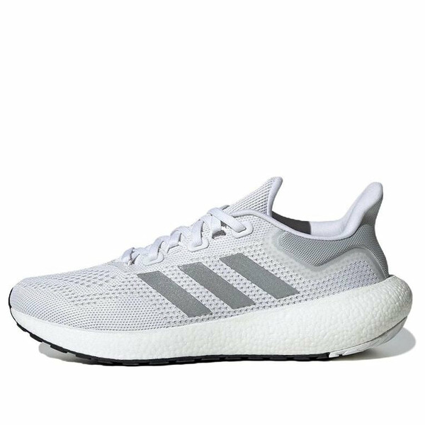 adidas アディダス レディース スニーカー  【(WMNS) adidas PureBoost Jet \u0027White Silver Metallic\u0027 GW0906】  大きさ US_5.5(22.5糎)