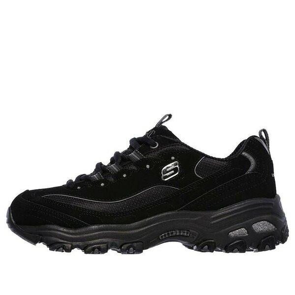 Skechers スケッチャーズ レディース スニーカー  【(WMNS) Skechers D lites Sports Shoes Black 11930-BBK】  サイズ US_8(25.0cm)