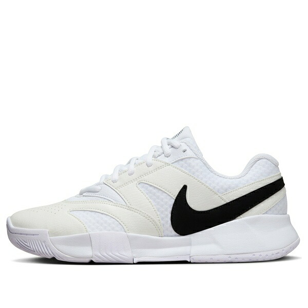 Nike ナイキ レディース スニーカー 【(WMNS) Nike Court Lite 4 \'White Black\' FD6575-100】 サイズ US_8(25.0cm)|asty