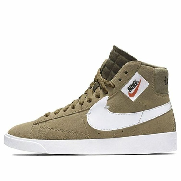 Nike ナイキ レディース スニーカー  【(WMNS) Nike Blazer Mid Rebel XX \u0027Neutral Olive\u0027 BQ4022-201】  大いさ US_6(23.0珊) レディース靴-靴