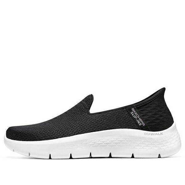 Skechers スケッチャーズ レディース スニーカー  【(WMNS) Skechers GO WALK Flex \u0027Relish - Black White\u0027 124963-BKW】  大きさ US_7(24.0糎)