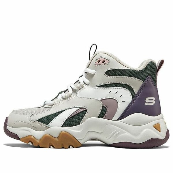 Skechers スケッチャーズ レディース スニーカー  【(WMNS) Skechers DLites Sneaker Beige Purple White 168014-TPOL】  サイズ US_9(26.0cm)