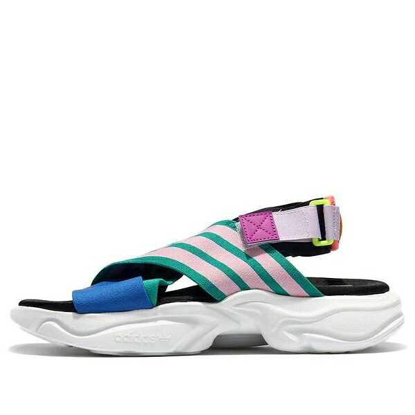 adidas アディダス レディース スニーカー  【(WMNS) adidas Magmur Sandal \u0027Glory Green Pink Blue\u0027 EF5864】  大きさ US_5(22.0糎)