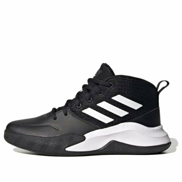 adidas アディダス レディース スニーカー  【(WMNS) adidas OwnTheGame K Wide J Black FV9451】  大きさ US_W_4.5