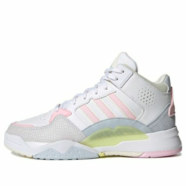 adidas アディダス レディース スニーカー 【(WMNS) adidas Neo 5th Quarter 'White Pink Yellow' FY6640】 サイズ US_9(26.0cm)|asty