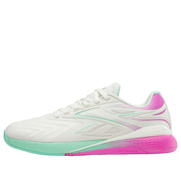 Reebok リーボック レディース スニーカー 【(WMNS) Reebok Nano X5 Edge 'Chalk Virtual Pink Aqua' 100249420】 サイズ US_5.5(22.5cm)｜asty 59,280円