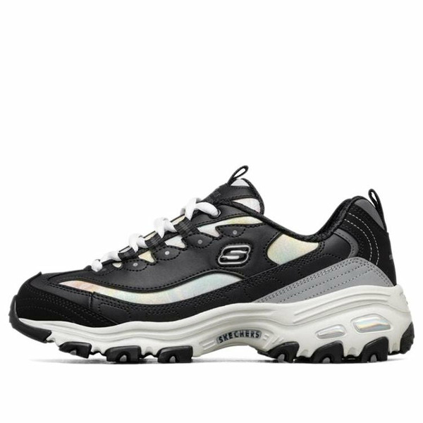 Skechers スケッチャーズ レディース スニーカー  【(WMNS) Skechers D\u0027lites 1.0 Running Shoes Black/White/Grey 149240-BKGY】  大きさ US_6.5(23.5糎)