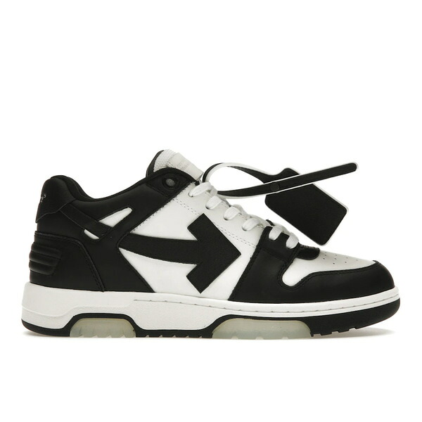 OFF-WHITE 象牙色 メンズ スニーカー  【Off-White Out Of Office Calf Leather Panda】  大きさ US_M_13 White/Black