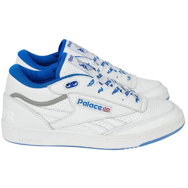 Reebok リーボック メンズ スニーカー 【Reebok Club C Mid II Revenge Palace White Court Blue】 サイズ US_12(30.0cm) Footwear White/Court Blue/Pewter|asty