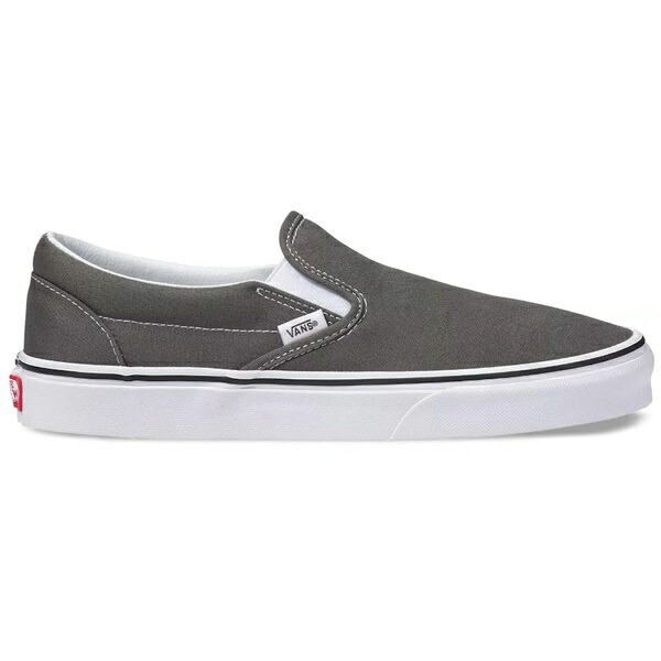 Vans バンズ メンズ スニーカー 【Vans Classic Slip-On Charcoal】 サイズ US_8(26.0cm) Charcoal|asty
