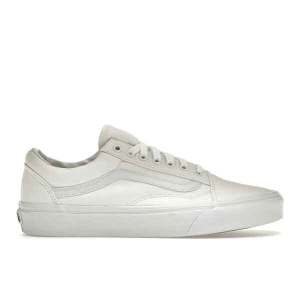 Vans バンズ メンズ スニーカー  【Vans Old Skool True White (2019)】  大いさ US_12(30.0糎) True White/True White メンズ靴-靴-スニーカー