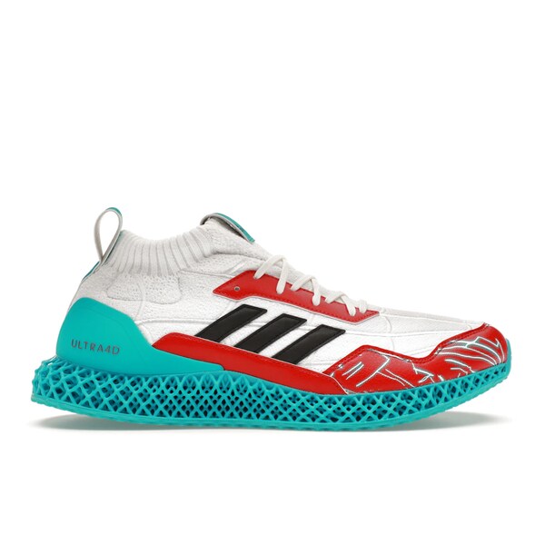 adidas アディダス メンズ スニーカー 【adidas Ultra 4D Mid Evolved Marvel Spider-Man 2】 サイズ US_9(27.0cm) Cloud White/Core Black/Team Collegiate Red|asty