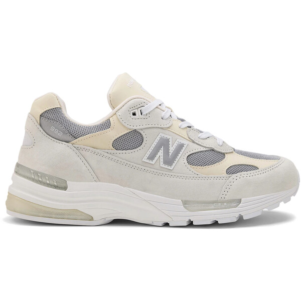 New Balance ニューバランス メンズ スニーカー 【New Balance 992 MiUSA White Reflection】 サイズ US_M_14 White/Reflection/Silver Metallic｜asty