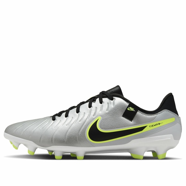 Nike ナイキ メンズ スニーカー  【Nike Tiempo Legend 10 Academy MG \u0027Metallic Silver Volt\u0027 DV4337-001】  大きさ US_5.5(23.5糎)
