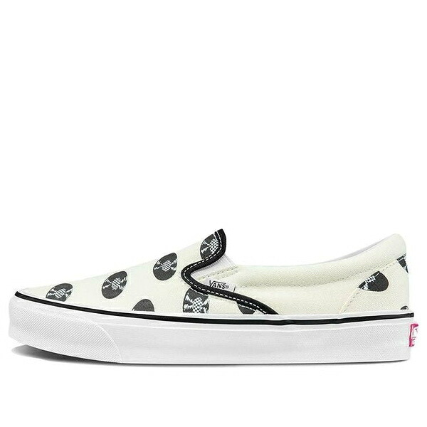 Vans バンズ メンズ スニーカー  【Vans Wacko Maria x OG Classic Slip-On LX \u0027White Records\u0027 VN0A45JK592】  大きさ US_6.5(24.5糎)
