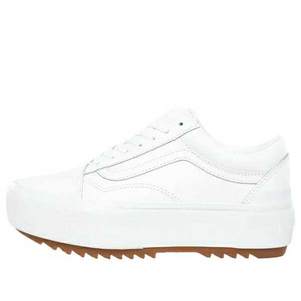 Vans バンズ メンズ スニーカー  【Vans Old Skool Stacked \u0027True White\u0027 VN0A4U15OER】  大きさ US_7.5(25.5糎)