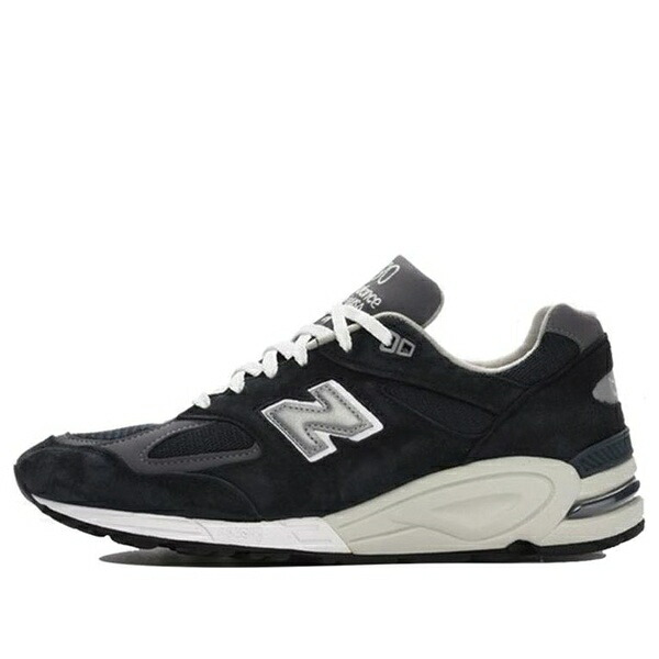 New Balance ニュー平衡にする メンズ スニーカー  【New Balance 990v2 Made インチ USA \u0027Navy White\u0027 M990NV2】  大きさ US_M_13
