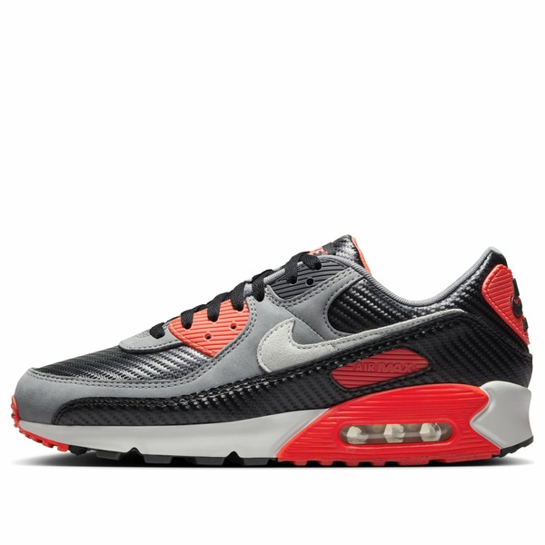 Nike ナイキ メンズ スニーカー 【Nike Air Max 90 Premium 'Carbon Fiber Infrared' HM9432-001】 サイズ US_M_15|asty