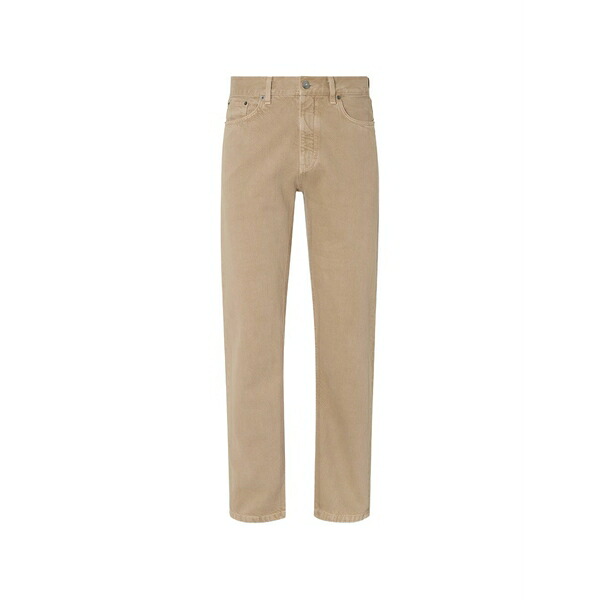 ゼニア メンズ カジュアルパンツ ボトムス Roccia cotton trousers Neutrals|asty