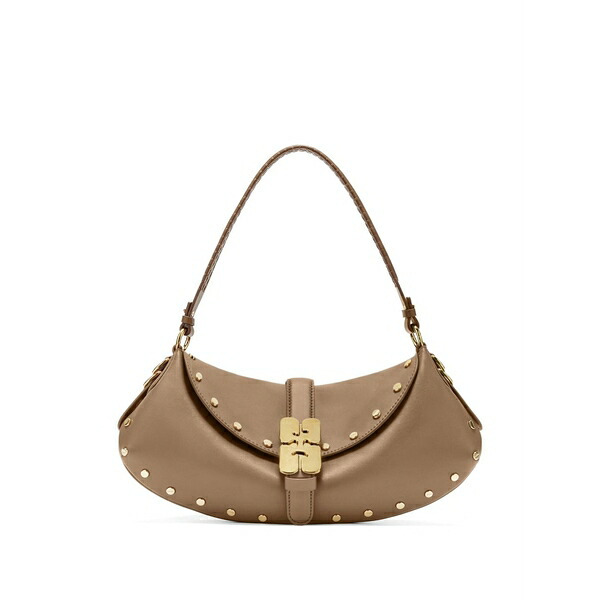 ガニー レディース ショルダーバッグ バッグ B-kat studded buckle shoulder bag Neutrals｜asty
