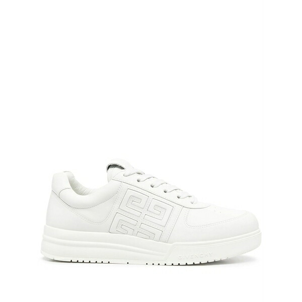 ジバンシー レディース スニーカー シューズ White g4 leather low-top sneakers White｜asty