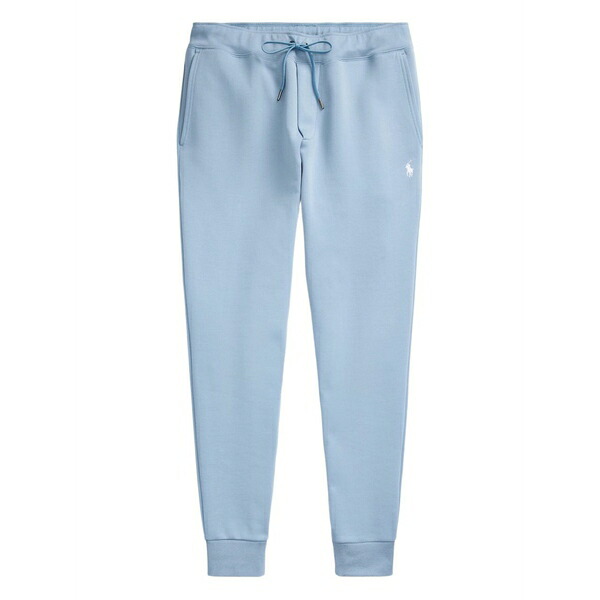 ラルフローレン メンズ 心地好いズボン下 ボトムス Drawstring ribbed track pants Blue