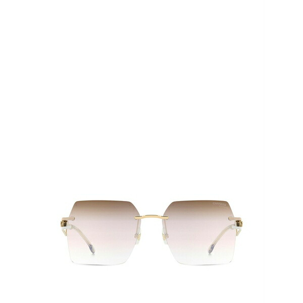カレーナ レディース サングラス＆アイウェア アクセサリー Oversized-frame sunglasses Gold