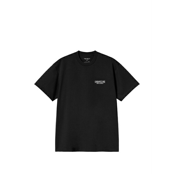 カーハート メンズ Tシャツ トップス S/s sean hamilton 03 graphic print t-shirt Black｜asty