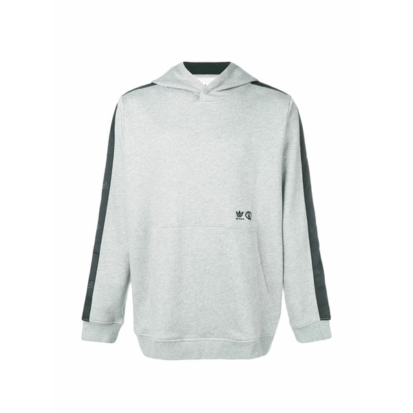 アディダス メンズ パーカー・スウェットシャツ アウター X ua&sons two-tone hoodie Grey|asty