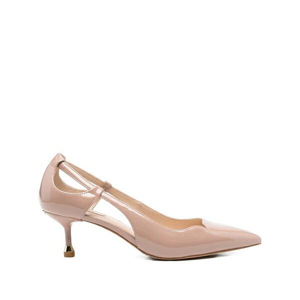 リュージョー レディース パンプス シューズ 55粍 cut-out patent pumps Pink