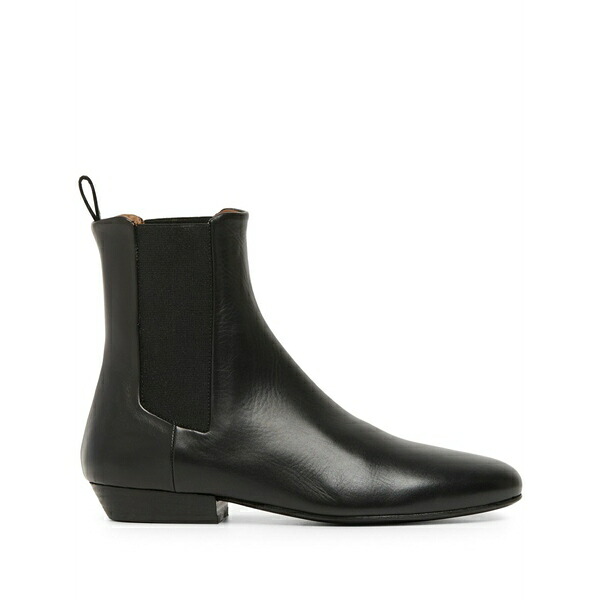 マーシャル  レディース ブーツ シューズ Miniblocco almond-toe leather chelsea boots Black
