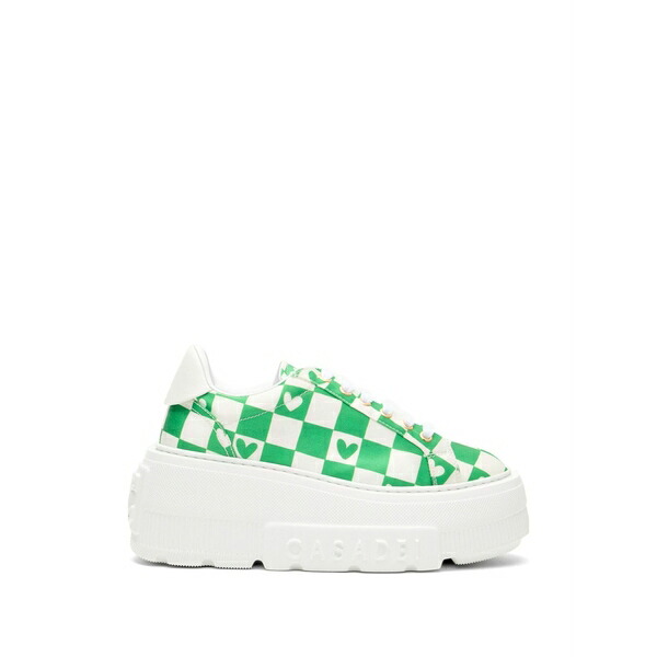 カサディ レディース スニーカー シューズ X alessandro enriquez nexus lace-up sneakers Green