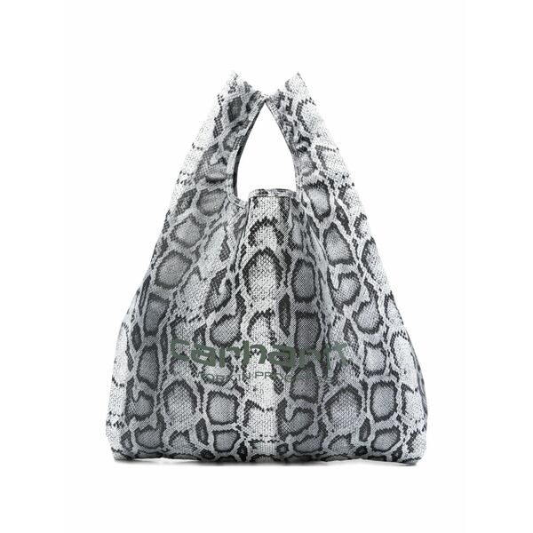 鉄道車両ハート形 メンズ トートバッグ 御徒面子 Animal print tote bag Grey